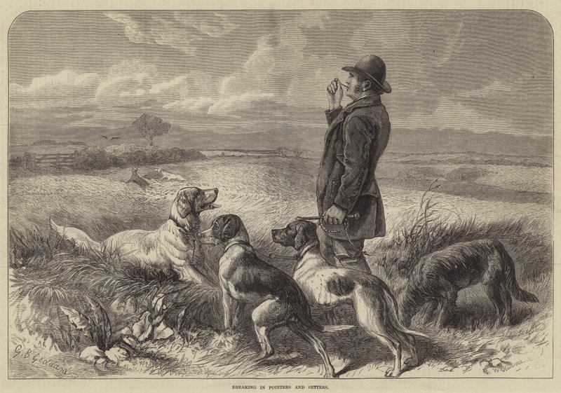 Indbrydning af pointere og sættere af George Bouverie Goddard