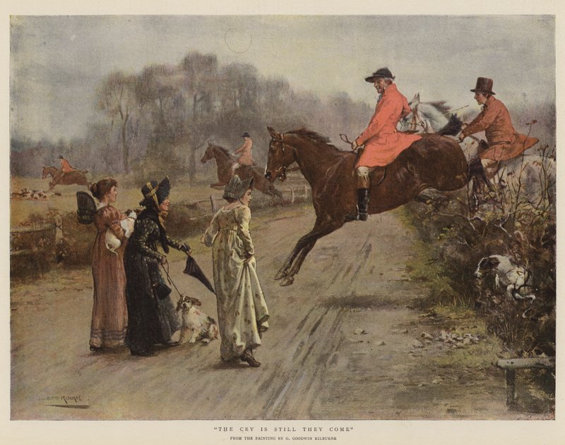 The Cry is Still They Come (chromolitho) af George Goodwin Kilburne
