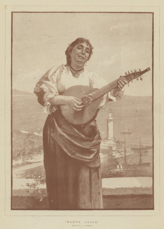 Sankt Lucia af George L. Seymour