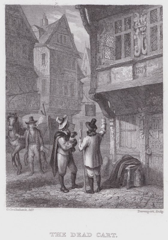 Den døde vogn (gravering) af George (after) Cruikshank