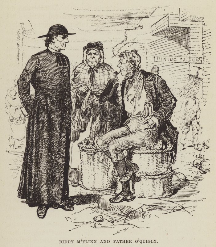 Biddy MFlinn og Fader OQuigly af George Augustus Sala
