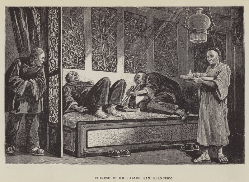 Chinese Opium Palace, San Francisco af George Augustus Sala