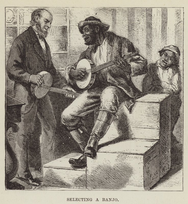 Valg af en banjo af George Augustus Sala
