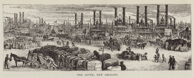 The Levee, New Orleans af George Augustus Sala