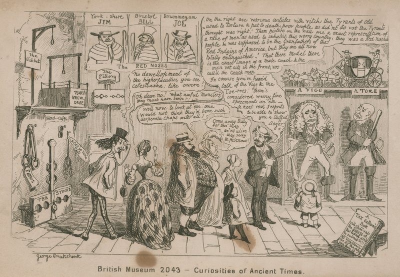 Oldtidens kuriositeter af George Cruikshank