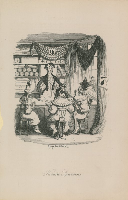 Horatio Sparkins af George Cruikshank