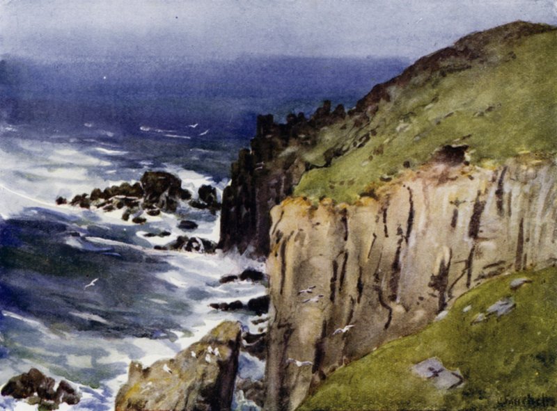 The Land "s Enddani af George Franck Nicholls