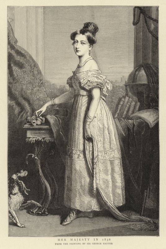 Hendes Majestæt i 1836 af George Hayter