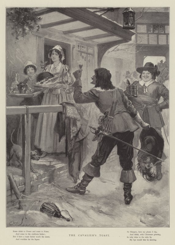 Kavaleriets skål af George Henry Edwards