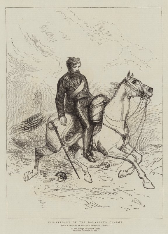Jubilæet for Balaklava Charge af George Housman Thomas