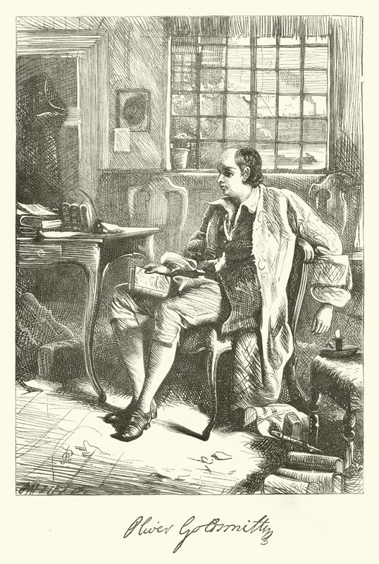 Oliver Goldsmith (gravering) af George John Pinwell