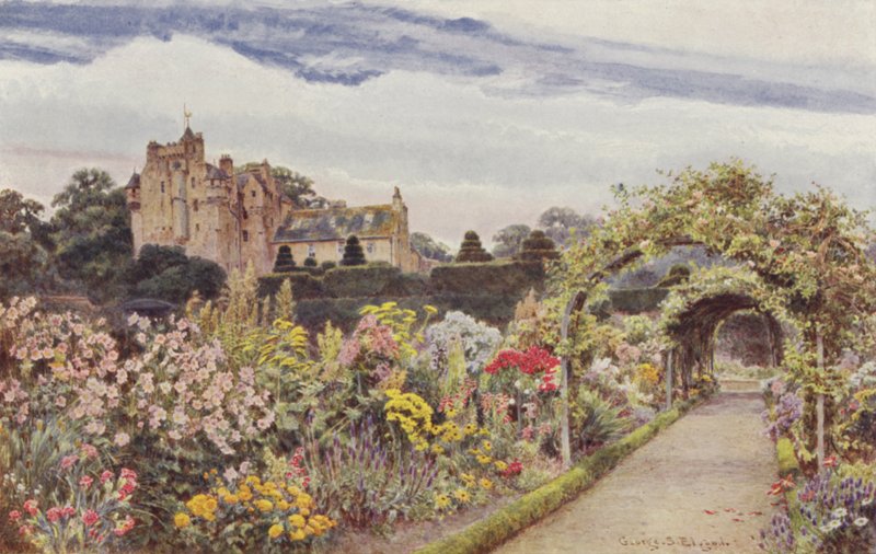 Crathes af George Samuel Elgood