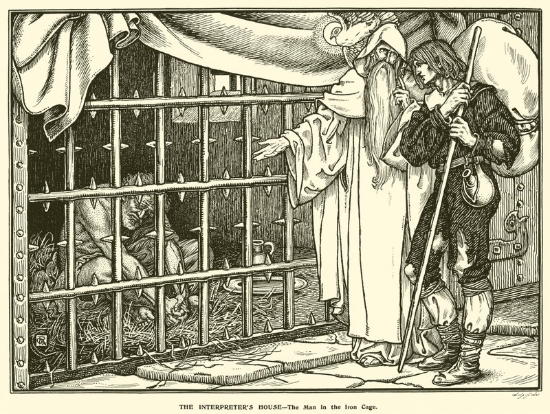 Tolkens Hus (gravering) af George Woolliscroft Rhead