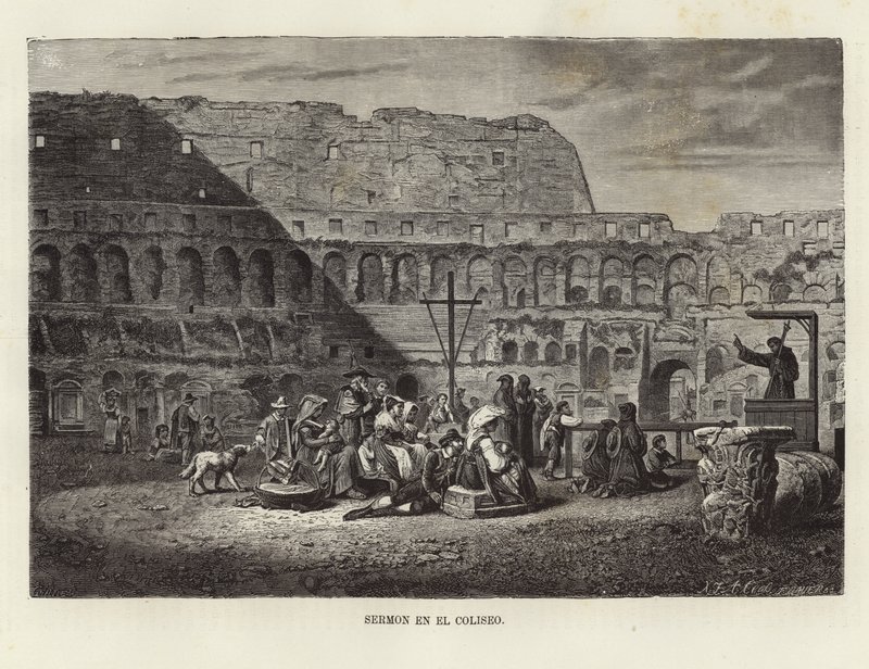 Prædiken i Colosseum af Gerlier