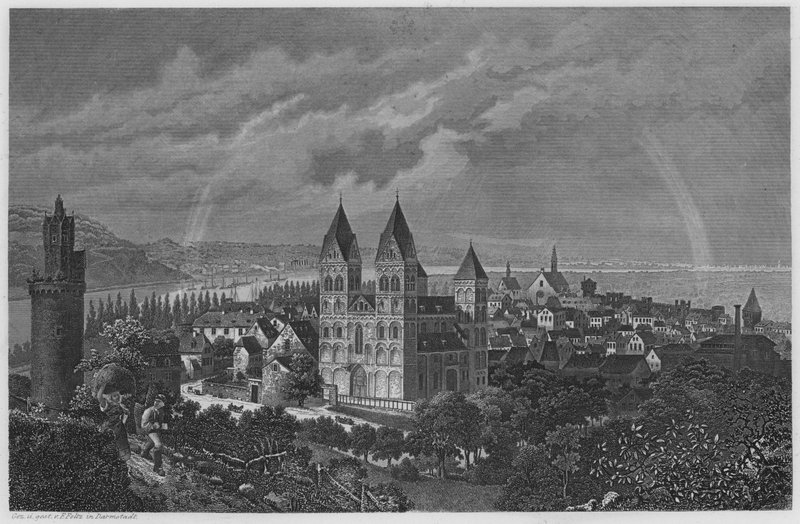 Andernach (gravering) af German School