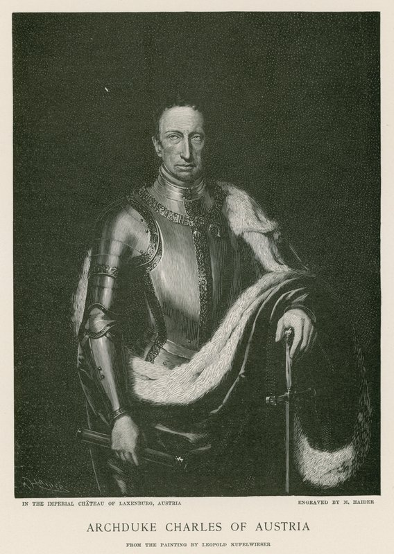Ærkehertug Karl af Østrig af German School