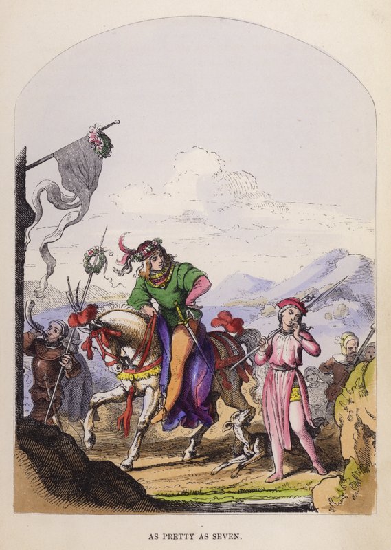 As Pretty As Seven (farve litho) af German School