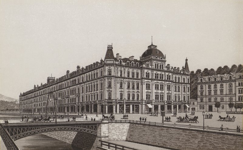 Elisabethquai (intet) af German School