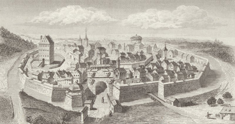 Forchheim, Bayern, Tyskland af German School