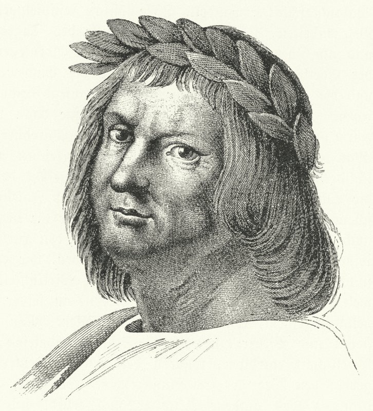 Jacopo Sannazaro, italiensk digter (gravering) af German School