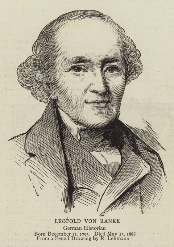 Leopold von Ranke (gravering) af German School