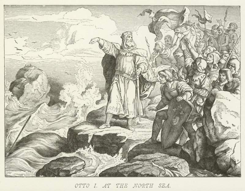Otto I ved Vesterhavet af German School