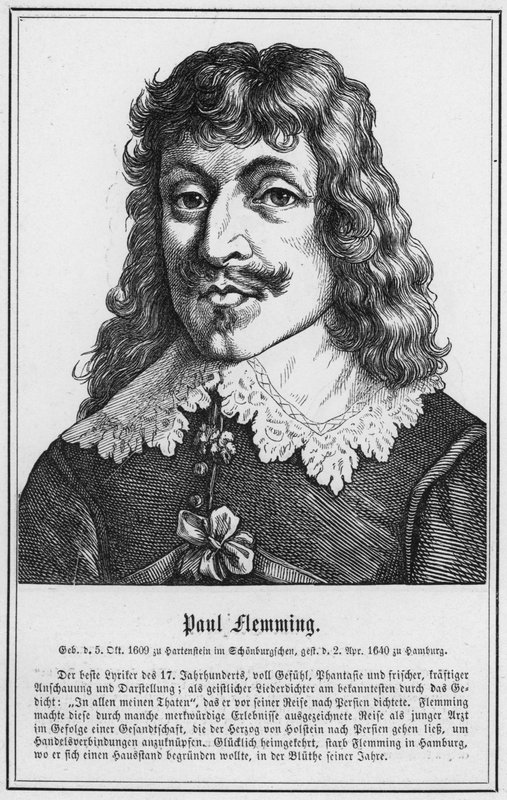 Paul Flemming (gravering) af German School