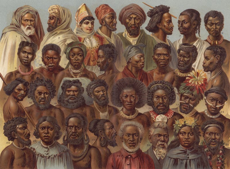 Folk i Afrika og Australien af German School
