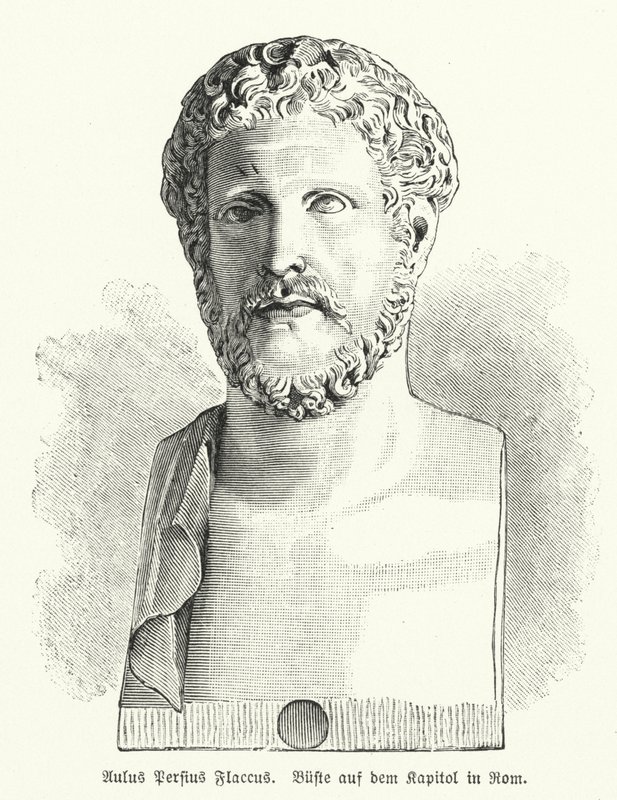 Persius, romersk digter af German School