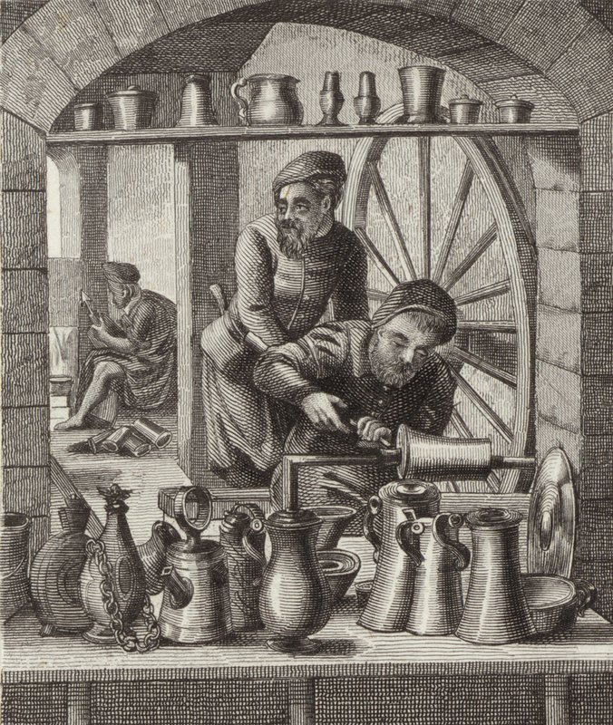 Pewterer af German School