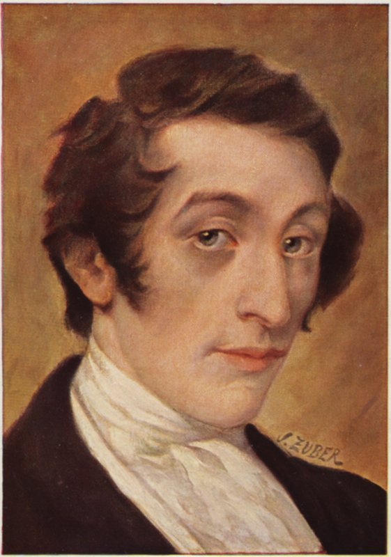 Portræt af Carl Maria von Weber af German School