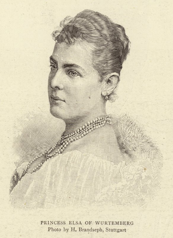 Prinsesse Elsa af Wurtemberg af German School
