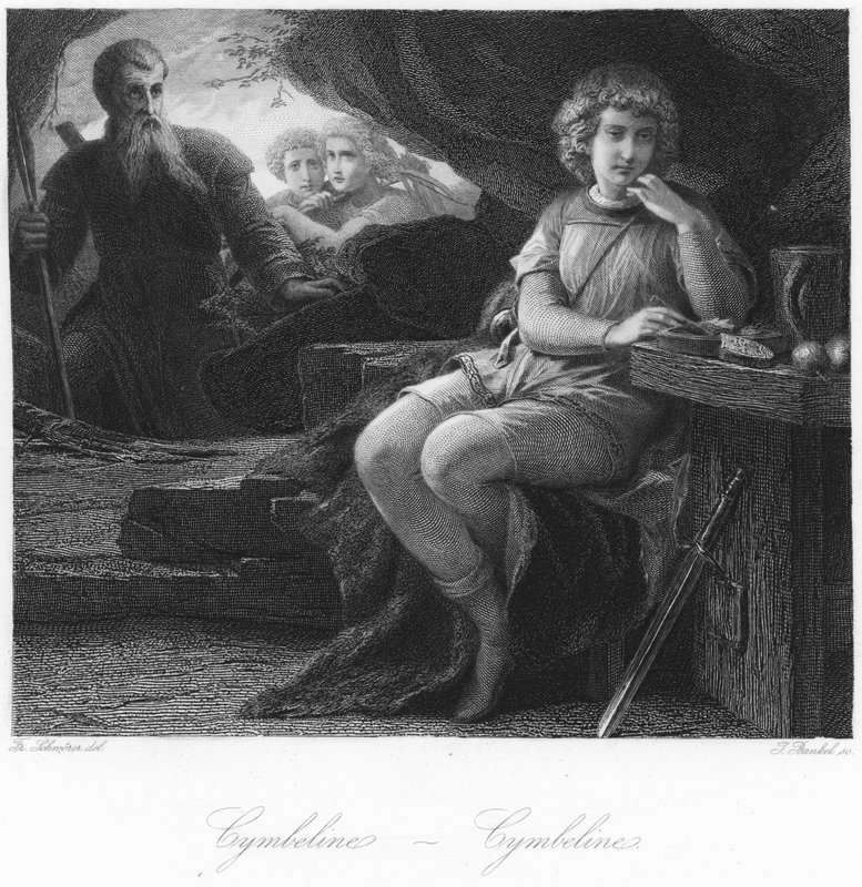 Scene fra Cymbeline af German School