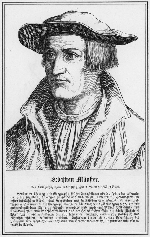 Sebastian Munster (gravering) af German School