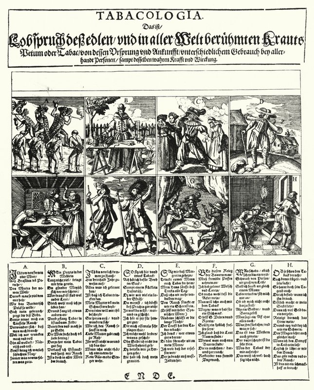 Tobak (gravering) af German School