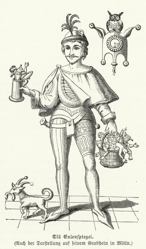 Till Eulenspiegel (gravering) af German School
