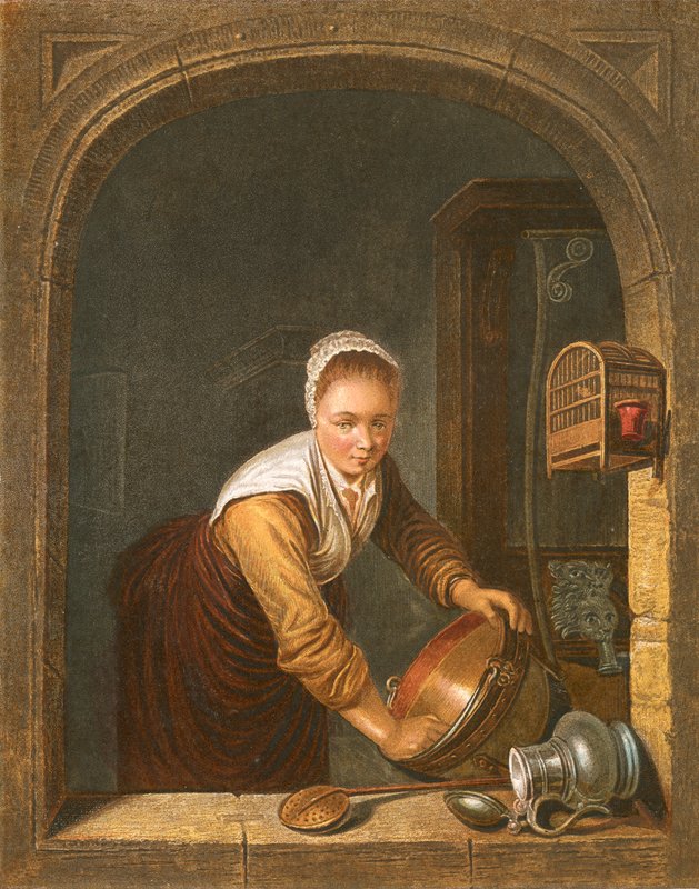 Menagere af Gerrit Dou