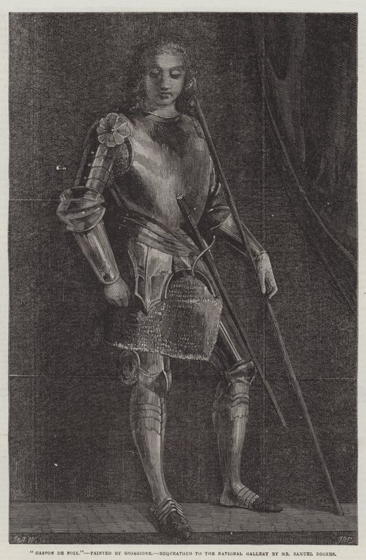 Gaston de Foix af Giorgione da Castelfranco
