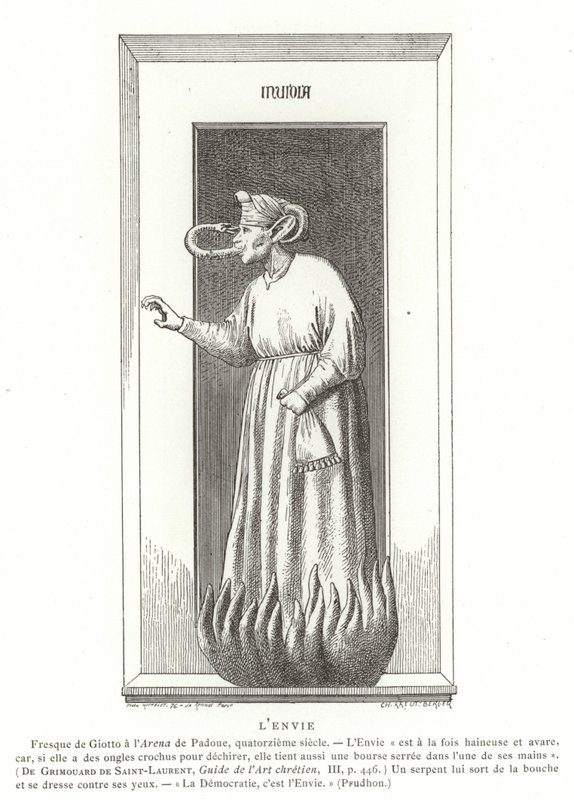 Misundelse af Giotto di Bondone