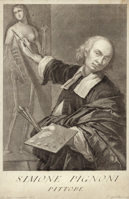 Simone Pignoni, italiensk maler af Giovanni Domenico Campiglia