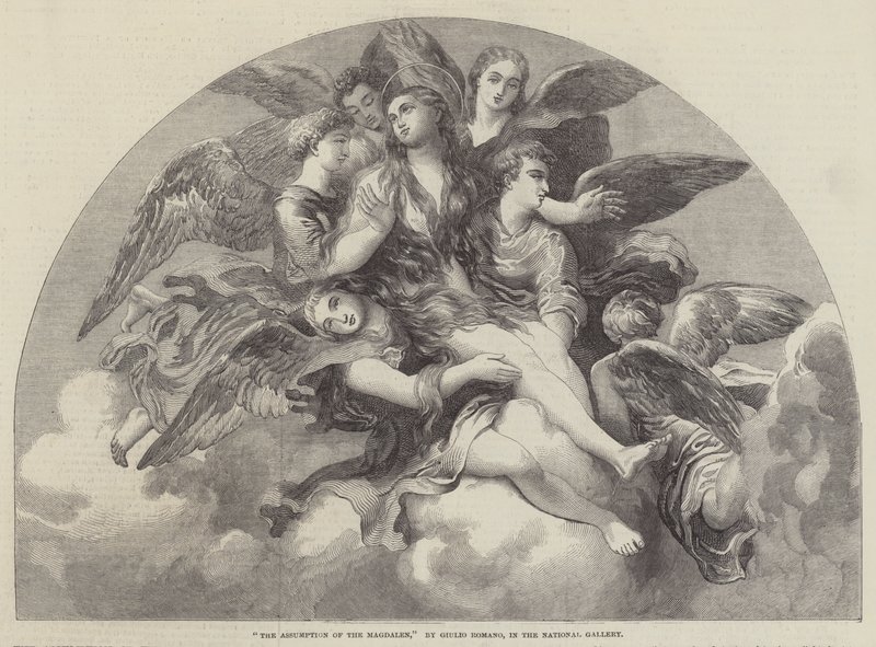 Magdalens antagelse af Giulio Romano