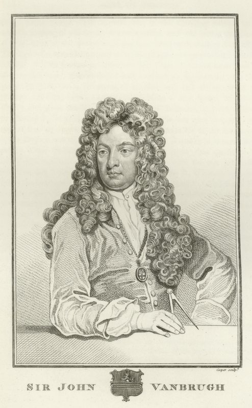 Sir John Vanbrugh af Godfrey Kneller