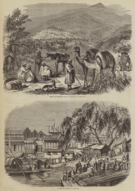 Kinesiske skitser af Godfrey Thomas Vigne