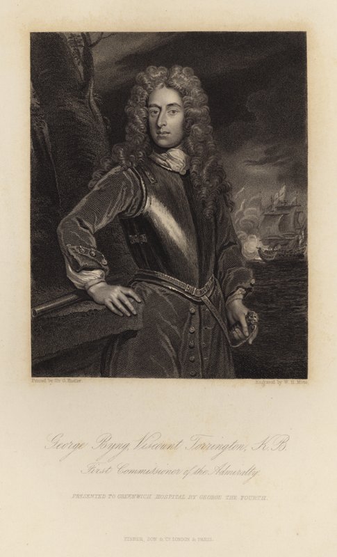 George Byng Viscount Torrington af Godfrey Kneller
