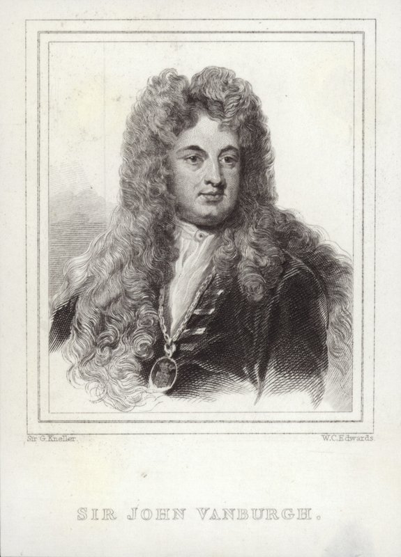 John Vanbrugh af Godfrey Kneller