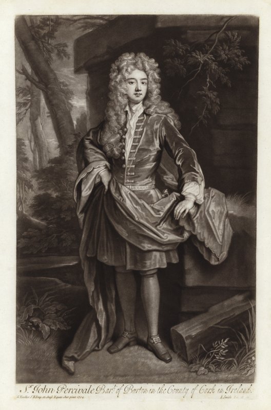 Portræt af Sir John Percivale af Godfrey Kneller