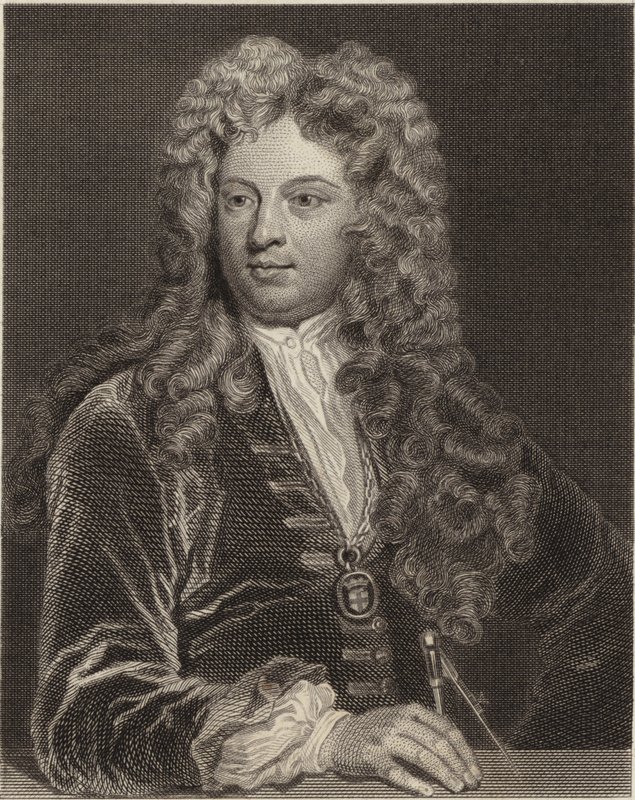 Sir John Vanbrugh af Godfrey Kneller