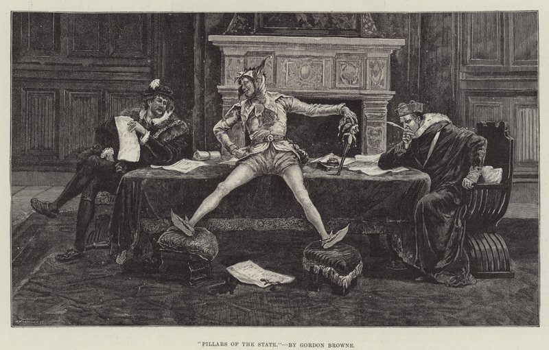 Statens søjler af Gordon Frederick Browne
