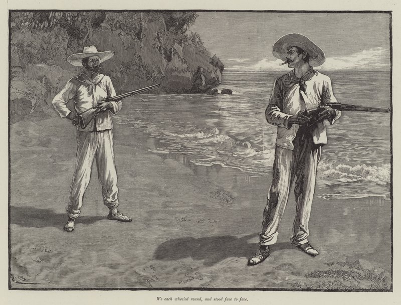 Uma, eller The Beach of Falesa, af Robert Louis Stevenson af Gordon Frederick Browne