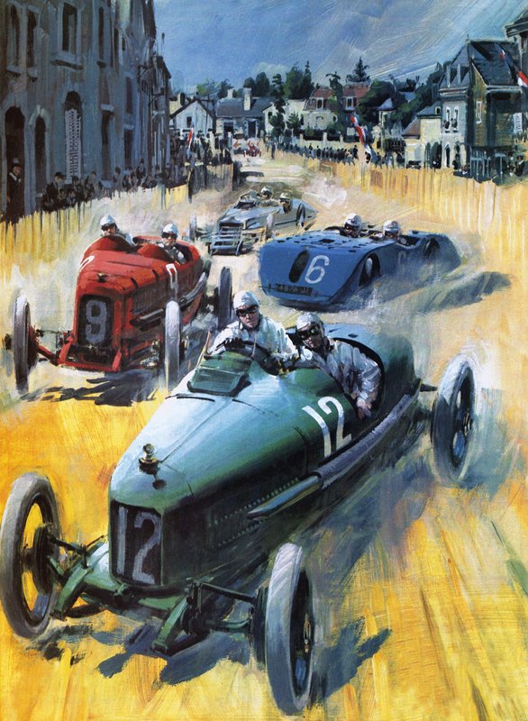 Sejr i det britiske Grand Prix af Graham Coton